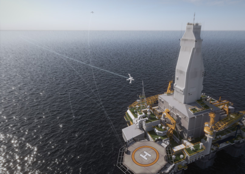 Interceptor Oilrig Launch