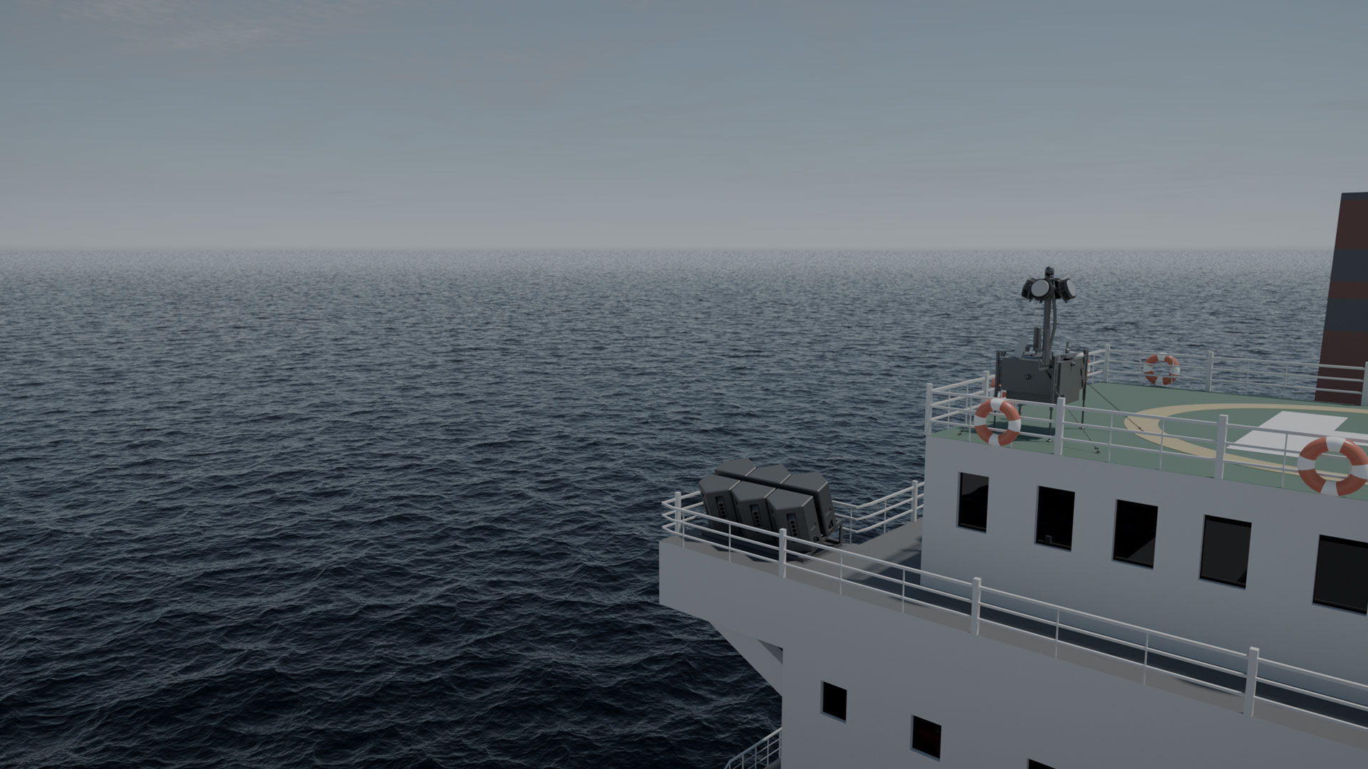 MARSS Containership Simulation 003 Scout F0001 CC